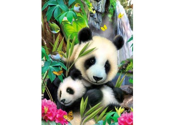 Rburg - Cuddling Pandas Puzzle 300p - Modern Brands Australia