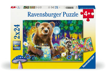 Ravensburger Loving Woodland Friends Puzzle 2x24 Pieces - Modern Brands Australia