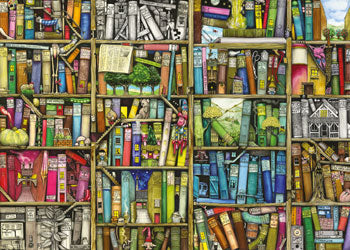 Rburg - Magical Bookcase Puzzle 1000p - Modern Brands Australia
