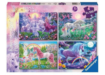 Ravensburger - Magical Unicorns 4x100p - Modern Brands Australia