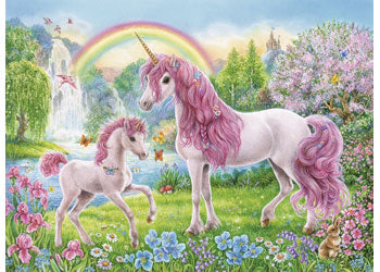 Rburg - Magical Unicorns Puzzle Colour Bk 100p - Modern Brands Australia