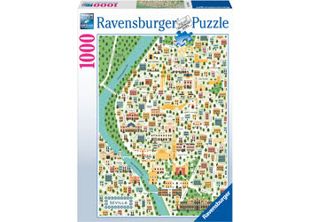 Rburg - Map of Seville 1000p - Modern Brands Australia
