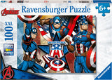 Ravensburger Marvel The First Avenger Puzzle 100 Pieces - Modern Brands Australia