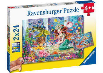 Rburg - Mermaid Tea Party Puzzle 2x24p - Modern Brands Australia