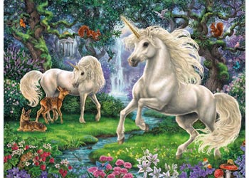 Rburg - Mystical Unicorns Puzzle 200p - Modern Brands Australia