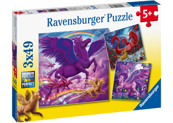 Ravensburger - Mythical Majesty 3x49p - Modern Brands Australia