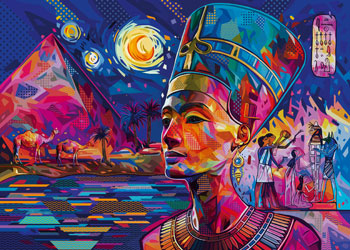 Rburg - Nefertiti on the Nile 1000p - Modern Brands Australia