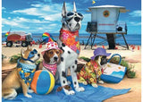 Ravensburger - No Dogs On The Beach Puzzle 100p - Modern Brands Australia