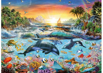 Rburg - Orca Paradise Puzzle 200p - Modern Brands Australia