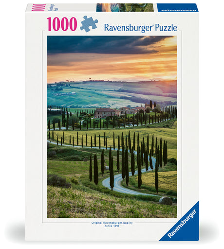 Ravensburger - Orcia Valley Tuscany Puzzle 1000p - Modern Brands Australia
