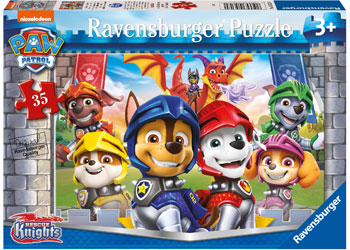 Rburg Paw Patrol Rescue Knights 35p - Modern Brands Australia