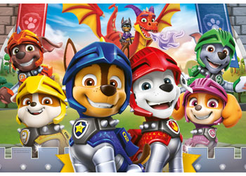 Rburg Paw Patrol Rescue Knights 35p - Modern Brands Australia