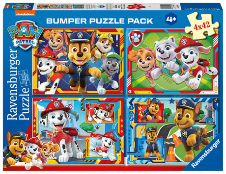 Ravensburger Paw Patrol Team Bumper Pack Puzzle 4x42 Pieces - Modern Brands Australia