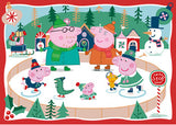 Ravensburger Peppa Pig Christmas Giant Floor Puzzle 24 Piece - Modern Brands Australia