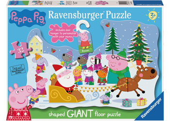 Ravensburger - Peppa Pig Christmas Shaped 24p - Modern Brands Australia