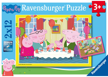 Ravensburger Peppa Pig Puzzle 2x12 Pieces - Modern Brands Australia