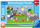 Ravensburger Peppa Pig Puzzle 2x24 Pieces - Modern Brands Australia