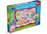 Ravensburger Peppa Pig Puzzle 2x24 Pieces - Modern Brands Australia
