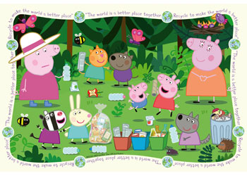 Ravensburger Peppa Pig Recycle Together! Puzzle 35 Pieces - Modern Brands Australia