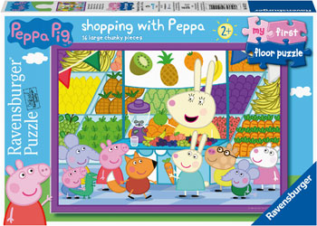 Rburg - Peppa Pig First Fl.Puz. 16p - Modern Brands Australia