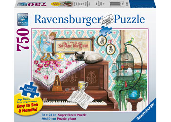 Rburg - Piano Cat Puzzle 750pLF - Modern Brands Australia