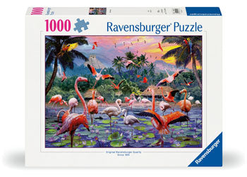 Rburg - Pink Flamingos 1000p - Modern Brands Australia