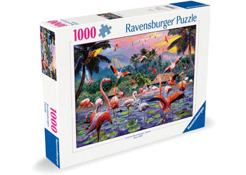 Rburg - Pink Flamingos 1000p - Modern Brands Australia