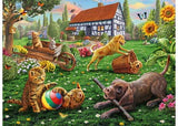 Rburg - Playing in the Yard Puzzle 200p - Modern Brands Australia