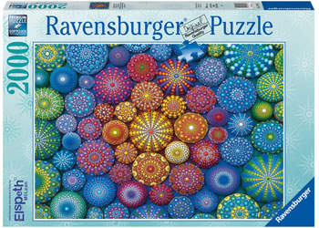 Rburg - Radiating Rainbow Mandalas 2000p - Modern Brands Australia