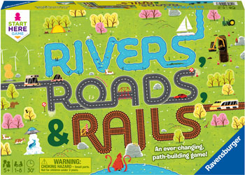 Ravensburger - Rivers Roads & Rails Game - Modern Brands Australia