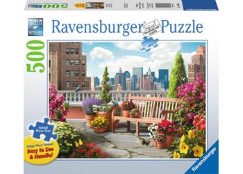 Rburg - Rooftop Garden Puzzle 500pLF - Modern Brands Australia