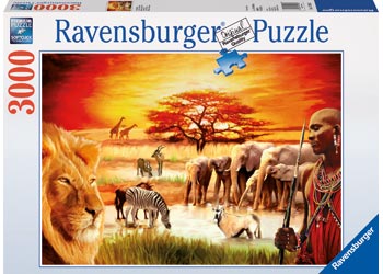 Rburg - Proud Maasai Puzzle 3000p - Modern Brands Australia