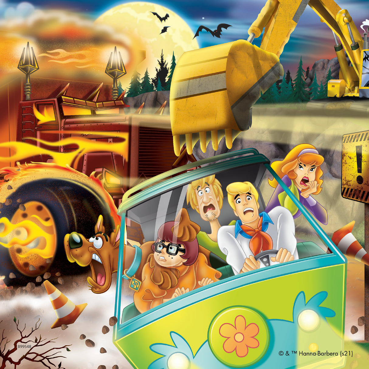 Rburg - Scooby Doo Puzzle 3x49p - Modern Brands Australia
