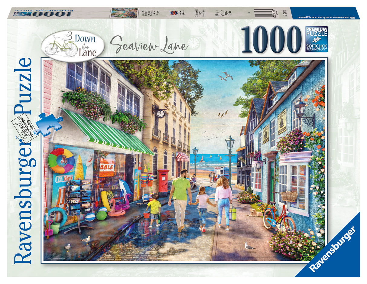 Ravensburger - Seaview Lane Puzzle 1000p - Modern Brands Australia