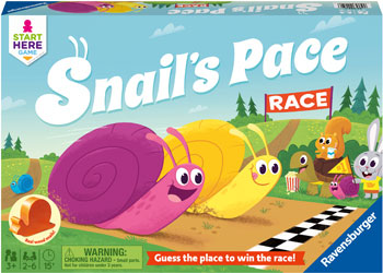 Ravensburger - Snails Pace Race WT No 2 Game - Modern Brands Australia