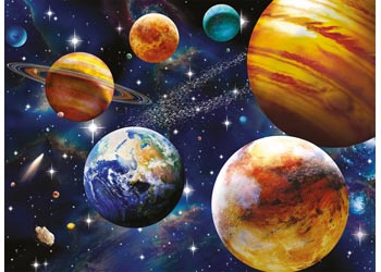 Rburg - Space Puzzle 100p - Modern Brands Australia