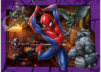 Ravensburger Spider-Man Protector of New York 4x100 Pieces - Modern Brands Australia
