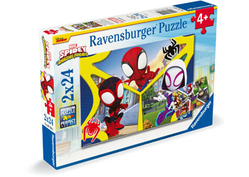 Ravensburger Spidey and his Amazing Friends 2x24 Pieces - Modern Brands Australia