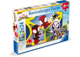 Ravensburger Spidey and his Amazing Friends 2x24 Pieces - Modern Brands Australia