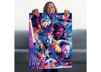 Ravensburger Star Wars the Phantom Menace 500p Puzzle - Modern Brands Australia