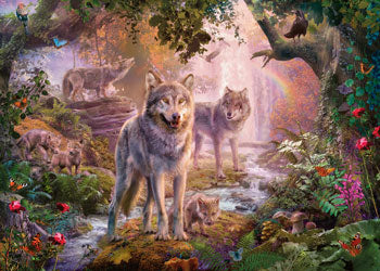 Rburg - Summer Wolves Puzzle 1000p - Modern Brands Australia