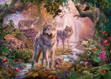 Rburg - Summer Wolves Puzzle 1000p - Modern Brands Australia