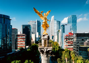 Rburg - Mexican City El Ángel Puzzle 1000p - Modern Brands Australia