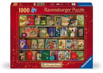 Ravensburger - The Christmas Library Puzzle 1000p - Modern Brands Australia