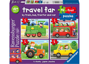 Ravensburger - Travel Far My First Puzzle 2/3/4/5p - Modern Brands Australia