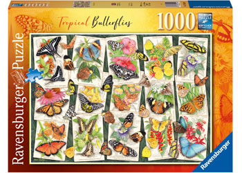 Rburg - Tropical Butterflies 1000p - Modern Brands Australia