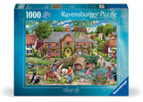 Ravensburger Village Life Puzzle 1000 Pieces - Modern Brands Australia
