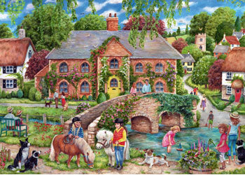 Ravensburger Village Life Puzzle 1000 Pieces - Modern Brands Australia