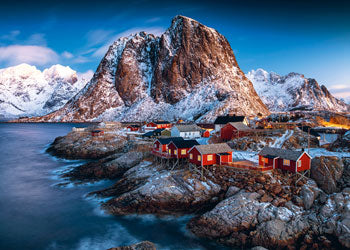 Rburg - Village on Lofoten Islands 1000p - Modern Brands Australia
