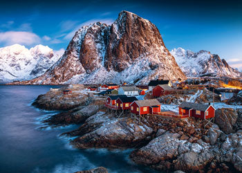Rburg - Village on Lofoten Islands 1000p - Modern Brands Australia